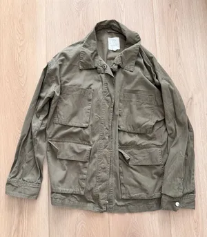 Full Tilt Olive Green Utility Jacket thumbnail 1
