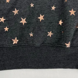 Spiritual Gangster Starry Vibe Crop Sweatshirt Pullover Top Foil Metallic Size S thumbnail 5
