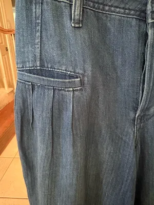 We the Free Free People Charlie Wide Leg Jeans Navy/Marin OB1470354 Size 25 NWT thumbnail 6