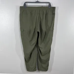 Columbia‎ Women's XL Olive Green Hiking Cargo Pants Lightweight Drawstring Waist thumbnail 4