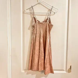 Final price Calvin Klein Dusty Pink Velvet Dress thumbnail 3