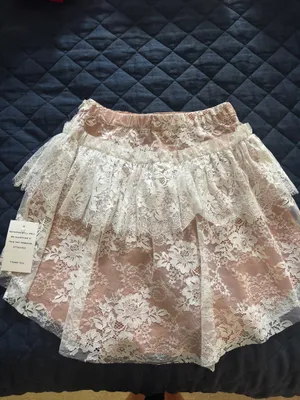 For love and lemons White lace skirt thumbnail 2