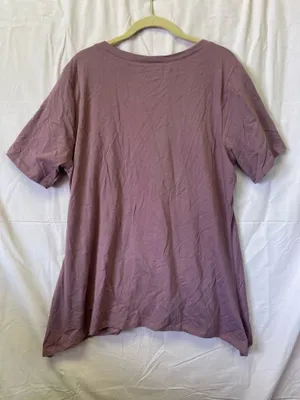 Denim & Co. Short Sleeve Scoop Neck Trapeze Top A214615 Size XL thumbnail 8