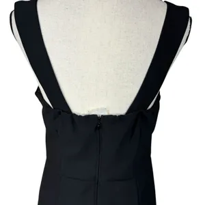 Abercrombie & Fitch Large Midi Dress Square Neck Stretch Empire Waist Sleeveless thumbnail 6
