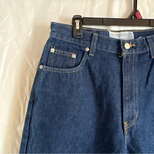 Vintage Abercrombie And Fitch Jeans Womens‎ Sz 12 Cotton Made In USA Blue 90s thumbnail 3