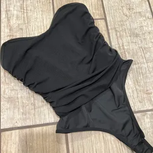 Bodysuit Tube Top Tank Top Shirt T-shirt Strapless Top Tee Slim Fit Mesh Top Corset thumbnail 3