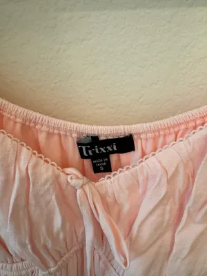 TJ Maxx Pink Long Sleeve Mini Dress thumbnail 2