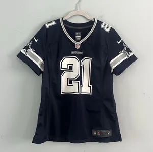 Dallas Cowboys Ezekiel Elliott Nike Game Womens Blue NFL‎ Football Jersey thumbnail 1
