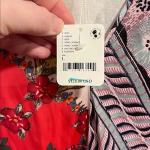 Free People Pick Your Scarf Tunic NWT Size Large thumbnail 8