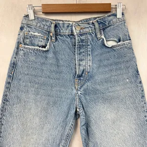 We The Free Womens Jeans Size 25 Tapered Baggy Boyfriend Distressed Grunge Indie thumbnail 3