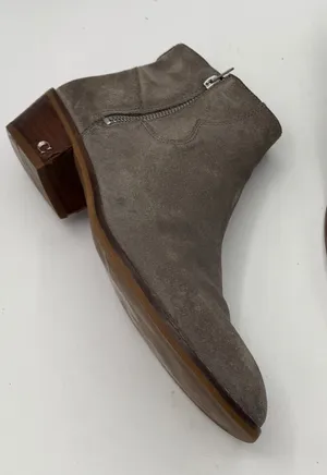 Coach Dani Bootie Western Heather Grey‎ Suede Ankle Boots 7.5B thumbnail 1