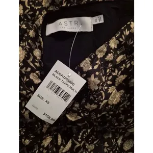 NWT ASTR Santorini Black One Shoulder Dress Size XS thumbnail 13