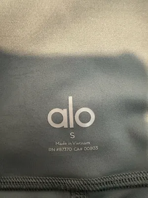 Alo Cosmic grey airlift high-waist game changer legging thumbnail 3