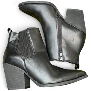 Naturalizer SOUL Micah Chelsea Boots Black Pointed Toe Block Heel Size 7 thumbnail 8