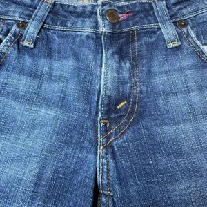 Levis Womens Size 9M Superlow 524 Jeans Bootcut Flare Low Rise Blue Denim thumbnail 16