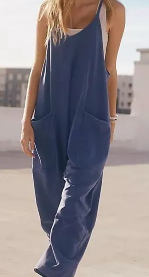 Free People NWT Hot Shot Onesie Jumpsuit Misty Blue Size S thumbnail 1