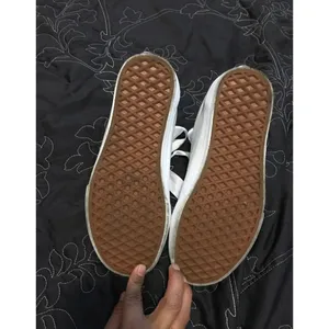 Vans old skool pearl white skater shoes thumbnail 5