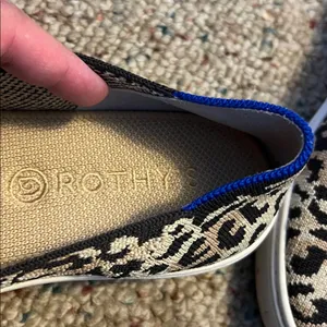 Rothy's Blue and White Slip-On Sneakers thumbnail 2