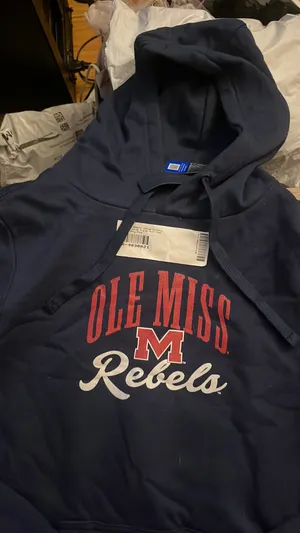 Ole Miss Hoodie Blue thumbnail 1