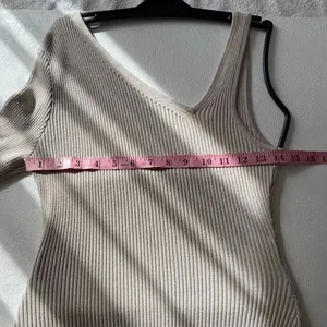 Abercrombie & Fitch Asymmetrical Ribbed Bodysuit One Shoulder Long Sleeve Size M thumbnail 4