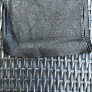 Vintage Albert Dunner Black Leather Pants Size 4 Festival Straight Leg retro thumbnail 5