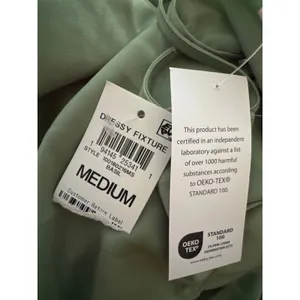 Brand New State of Day Women's Size Medium Basil Green Sleep Dress Gown thumbnail 5