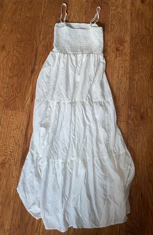 White Maxi Sundress thumbnail 3