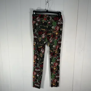 LuLaRoe OS One Size Women’s Leggings Christmas Ornament Holiday Print thumbnail 8