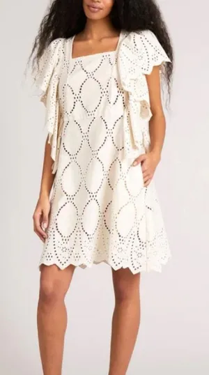 Munthe Hico Eyelet Ruffle Dress US 6 / FR 36 thumbnail 1