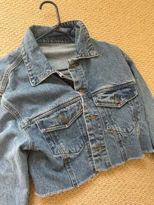 Brandy Melville Cropped Jean Jacket thumbnail 3