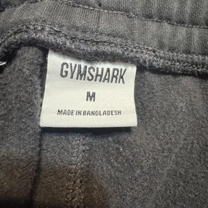 Gymshark Jogger Pants Medium Black Fleece Sweatpants‎ Drawstring Cuffed thumbnail 10