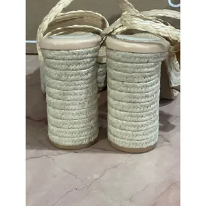 Dolce Vita Catina High Heels in Light Natural 8 with box Womens Platform Raffia thumbnail 9