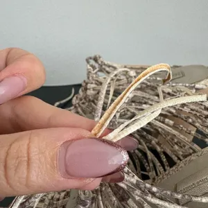 Imagine Vince Camuto Bennie Sandal Beach Vacation Block Heel Size 6 Snake Print thumbnail 6