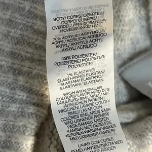 Oner Active Women's Gray Knit High Waisted Wide Leg Baggy Palazzo Sweat Pants Size M thumbnail 5