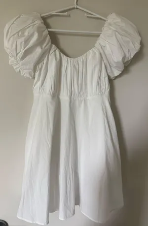 White Abercrombie Dress thumbnail 4