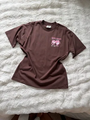 Unlike Humans Brown Graphic Tee thumbnail 3