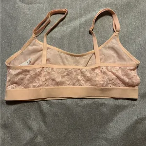 Auden Lace Bralette in Soft Pink thumbnail 2