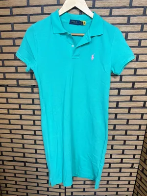 Polo Ralph Lauren teal polo dress size XS thumbnail 1