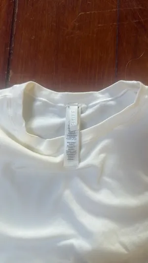 White SKIMS T-Shirt thumbnail 3