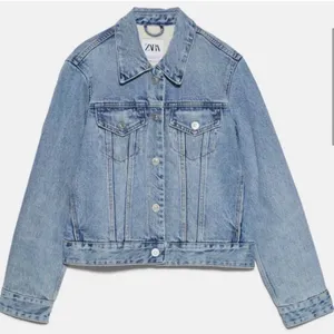Zara Sherpa Lined Denim Jacket - Size S thumbnail 3