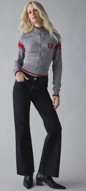 Urban Outfitters BDG Relaxed Low Rise Bootcut Jeans thumbnail 1
