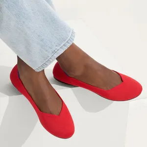 Rothy's The Flat in Bright Red thumbnail 1