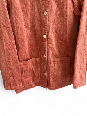 VICI Rust Orange Corduroy Chore Shacket thumbnail 4