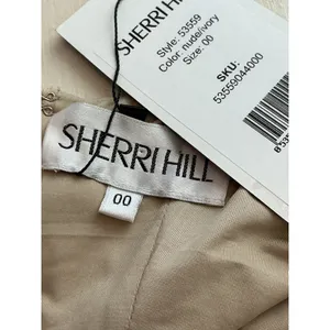 Sherri Hill 53559 Nude Ivory Beaded Two Piece Prom Gown Dress Womens 00 NEW thumbnail 6