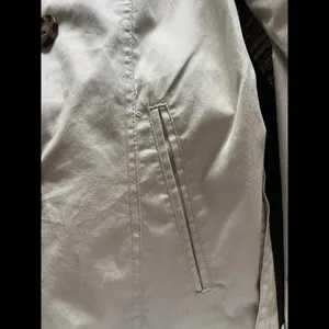 Merona Short Trench Coat size Large thumbnail 8