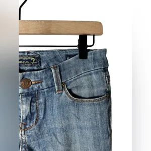 Seven7 Jeans Boot‎ Cut Blue Denim Women’s Size 25 Stretch thumbnail 3