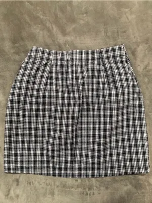 Hollister Ultra High Rise Plaid Mini Skirt size XS thumbnail 7