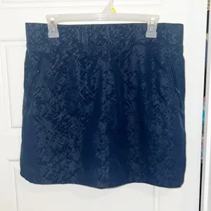 Orvis Navy Blue Outdoor Skirt Large thumbnail 1