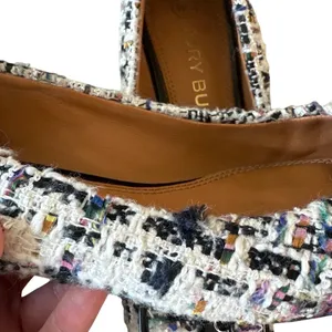 Tory Burch Gigi Tweed Pointed Toe Flats‎ Multicolor 6.5 thumbnail 12