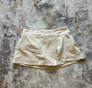 FP Movement by Free People Cream Athletic Skort with Side Slit thumbnail 4